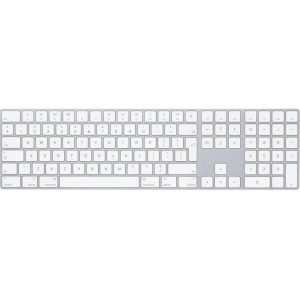 Belaidė klaviatūra Magic Keyboard and Numeric Keypad A1843 originali su įpakavimu (used Grade A) Silver