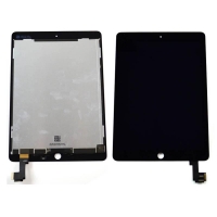 Ekranas iPad Air 2 su lietimui jautriu stikliuku Black HQ