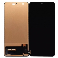 Ekranas Xiaomi Redmi Note 11 / Redmi Note 11S / Poco M4 Pro 4G su lietimui jautriu stikliuku Black OLED