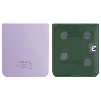 Galinis apatinis dangtelis Samsung F721 Z Flip4 5G Bora Purple originalus (used Grade B)