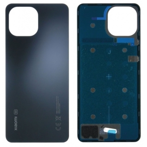 Galinis dangtelis Xiaomi Mi 11 Lite 4G / Mi 11 Lite 5G / 11 Lite 5G NE Truffle (Boba) Black originalus (service pack)
