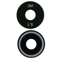 Samsung A03 A035 kameros stikliukas Black (Lens2) originalus (service pack)