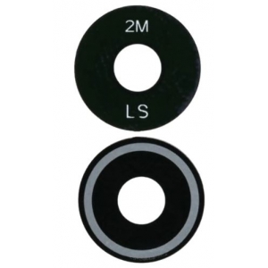 Samsung A03 A035 kameros stikliukas Black (Lens2) originalus (service pack)