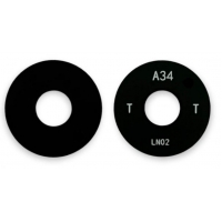 Samsung A346 A34 5G kameros stikliukas Black (Macro Lens) 1pcs (service pack)