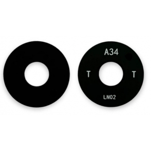Samsung A346 A34 5G kameros stikliukas Black (Macro Lens) 1pcs (service pack)