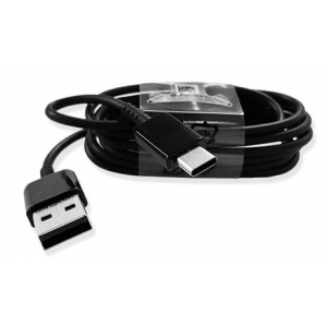 USB kabelis originalus Samsung G950 S8 / G960 S9 type-C (EP-DG950CBE) juodas (1,2M)