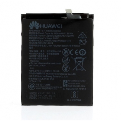 Akumuliatorius Huawei P10 / Honor 9 3200mAh HB386280ECW Akumuliatorius Huawei P10 / Honor 9 3200mAh HB386280ECW