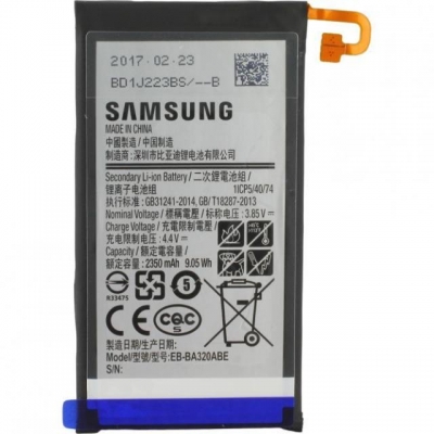 Akumuliatorius Samsung A320 A3 2017 2350mAh EB-BA320ABE Akumuliatorius Samsung A320 A3 2017 2350mAh EB-BA320ABE
