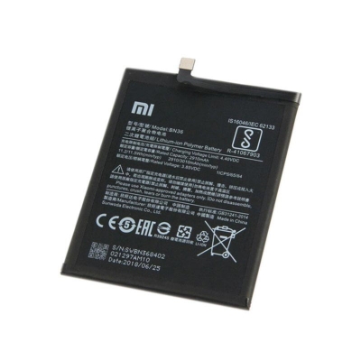 Akumuliatorius Xiaomi Redmi Mi A2 / Mi 6X 3010mAh BN36 Akumuliatorius Xiaomi Redmi Mi A2 / Mi 6X 3010mAh BN36