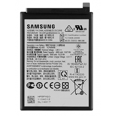 Akumuliatorius originalus Samsung A025 A02s / A037 A03S / A035 A03 5000mAh SCUD-HQ-50S (service pack) Akumuliatorius originalus Samsung A025 A02s / A037 A03S / A035 A03 5000mAh SCUD-HQ-50S (service pack)