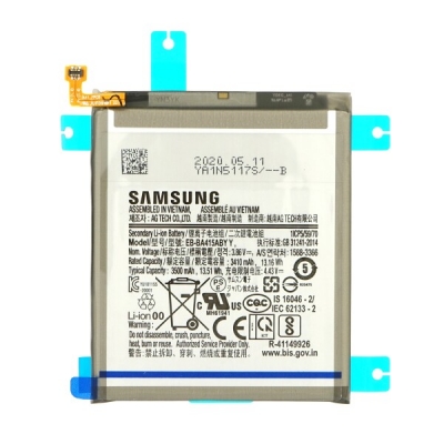 Akumuliatorius originalus Samsung A415 A41 2020 3410mAh EB-BA415ABY (service pack) Akumuliatorius originalus Samsung A415 A41 2020 3410mAh EB-BA415ABY (service pack)