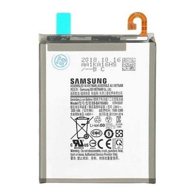 Akumuliatorius originalus Samsung A750 A7 2018 / A105 A10 2019 / M105 M10 2019 3300mAh EB-BA750ABU (service pack) Akumuliatorius originalus Samsung A750 A7 2018 / A105 A10 2019 / M105 M10 2019 3300mAh EB-BA750ABU (service pack)