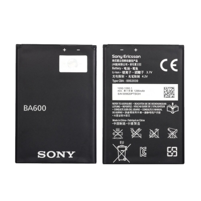Akumuliatorius originalus Sony BA600 ST25i / ST25 /  1290mAh (used Grade B)