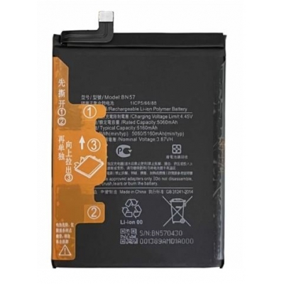 Akumuliatorius originalus Xiaomi Poco X3 / Poco X3 Pro 5160mAh BN57 Akumuliatorius originalus Xiaomi Poco X3 / Poco X3 Pro 5160mAh BN57