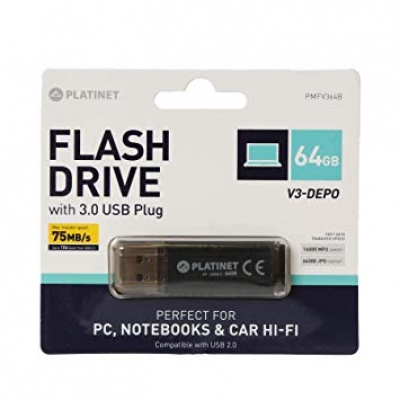 Atmintinė Platinet 64GB USB 3.2 Atmintinė Platinet 64GB USB 3.2