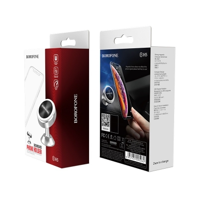 Automobilinis universalus telefono laikiklis BOROFONE BH5 Platinum tvirtinamas ant prietaisų skydelio, juodas Automobilinis universalus telefono laikiklis BOROFONE BH5 Platinum tvirtinamas ant prietaisų skydelio, juodas