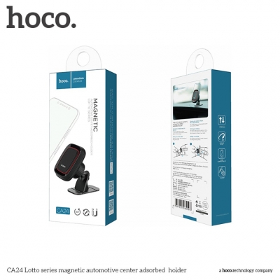 Automobilinis universalus telefono laikiklis HOCO (CA24) magnetinis, juodas Automobilinis universalus telefono laikiklis HOCO (CA24) magnetinis, juodas