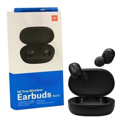 Belaidė laisvų rankų įranga Xiaomi Redmi Earbuds Basic 2 (Bluetooth v5.0) juoda Belaidė laisvų rankų įranga Xiaomi Redmi Earbuds Basic 2 (Bluetooth v5.0) juoda