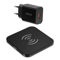 Belaidis įkroviklis Choetech 2in1 (T511-S + Q5003) (10W Wireless + 18W Charger)