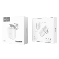 Dėklas (belaidis įkroviklis) HOCO CW18 Airpods baltas