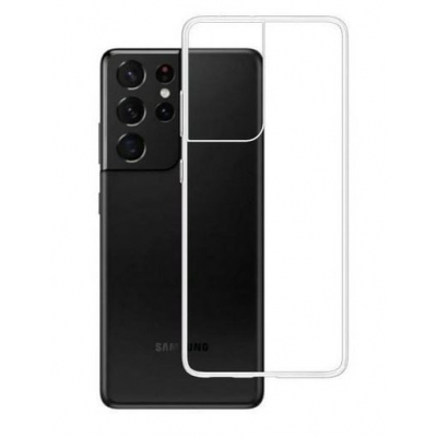 Dėklas 3MK Samsung G998 S21 Ultra skaidrus Dėklas 3MK Samsung G998 S21 Ultra skaidrus