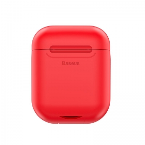Dėklas Baseus (WIAPPOD-09) AirPods 2 / AirPods 1 raudonas