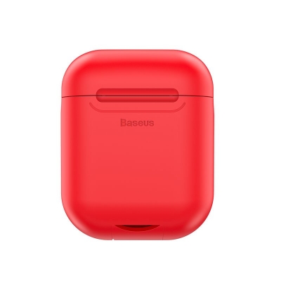 Dėklas Baseus (WIAPPOD-09) AirPods 2 / AirPods 1 raudonas