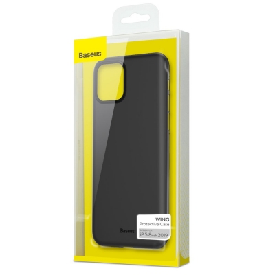 Dėklas Baseus Wing Ultrathin skirtas iPhone 11 Pro juodas Dėklas Baseus Wing Ultrathin skirtas iPhone 11 Pro juodas