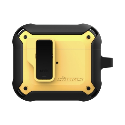 Dėklas Nillkin Bounce Armored AirPods 3 geltonas Dėklas Nillkin Bounce Armored AirPods 3 geltonas