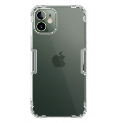 Dėklas Nillkin Nature TPU Ultra Slim skirtas iPhone 12 Mini skaidrus Dėklas Nillkin Nature TPU Ultra Slim skirtas iPhone 12 Mini skaidrus