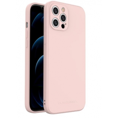 Dėklas Wozinsky Color Case Silicone skirtas iPhone 11 Pro Max rožinis Dėklas Wozinsky Color Case Silicone skirtas iPhone 11 Pro Max rožinis