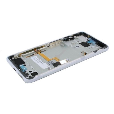 Ekranas Google Pixel 3 su lietimui jautriu stikliuku ir rėmeliu White originalus (used Grade A) Ekranas Google Pixel 3 su lietimui jautriu stikliuku ir rėmeliu White originalus (used Grade A)