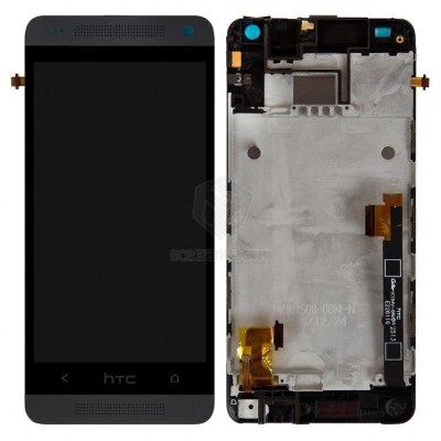 Ekranas HTC One Mini (M4) su lietimui jautriu stikliuku ir rėmeliu Black originalus (service pack) Ekranas HTC One Mini (M4) su lietimui jautriu stikliuku ir rėmeliu Black originalus (service pack)