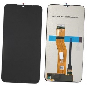 Ekranas Huawei Honor 70 Lite / X8 5G / X6 4G / X5 4G su lietimui jautriu stikliuku Black