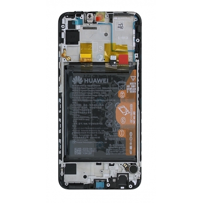 Ekranas Huawei P Smart 2019 su lietimui jautriu stikliuku Black originalus (used Grade B) Ekranas Huawei P Smart 2019 su lietimui jautriu stikliuku Black originalus (used Grade B)