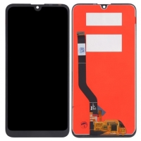 Ekranas Huawei Y7 2019 / Y7 PRO 2019 / Y7 Prime 2019 su lietimui jautriu stikliuku Black