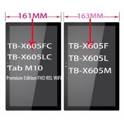 Ekranas Lenovo Tab M10 X605L / F / M 10.1 su lietimui jautriu stikliuku (didesnė versija) Black (Refurbished) Ekranas Lenovo Tab M10 X605L / F / M 10.1 su lietimui jautriu stikliuku (didesnė versija) Black (Refurbished)