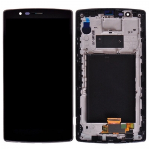 Ekranas LG H815 G4 su lietimui jautriu stikliuku Black originalus (used Grade C)