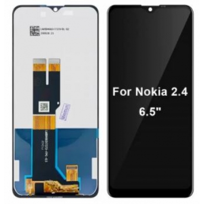 Ekranas Nokia 2.4 su lietimui jautriu stikliuku Black