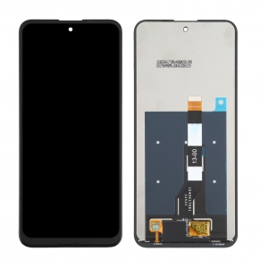 Ekranas Nokia X10 / X20 su lietimui jautriu stikliuku Black (Refurbished)