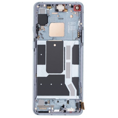 Ekranas OnePlus 8T su lietimui jautriu stikliuku ir rėmeliu Lunar Silver originalus (used Grade A) Ekranas OnePlus 8T su lietimui jautriu stikliuku ir rėmeliu Lunar Silver originalus (used Grade A)