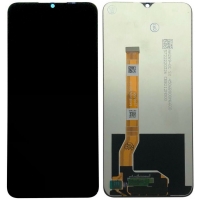 Ekranas Oppo A57 / A77 / A56s 5G (2022) su lietimui jautriu stikliuku Black