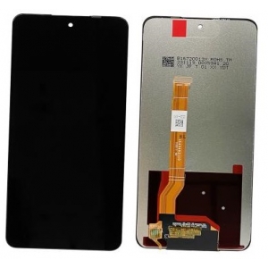 Ekranas Realme C55 4G / C67 4G / 5G / 11 5G / Oppo A1 5G / A58 4G / A79 5G / A98 5G / Oneplus Nord CE 3 Lite su lietimui jautriu stikliuku Black