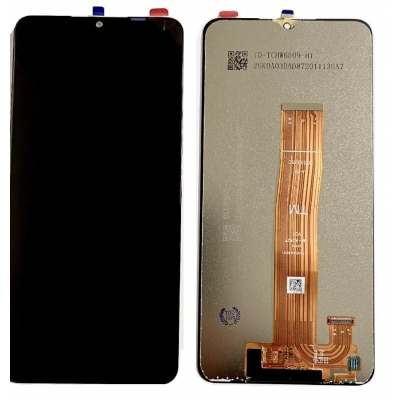 Ekranas Samsung A047 A04S 2022 su lietimui jautriu stikliuku Black originalus Ekranas Samsung A047 A04S 2022 su lietimui jautriu stikliuku Black originalus