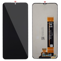 Ekranas Samsung A135 A13 4G 2022 su lietimui jautriu stikliuku Black originalus