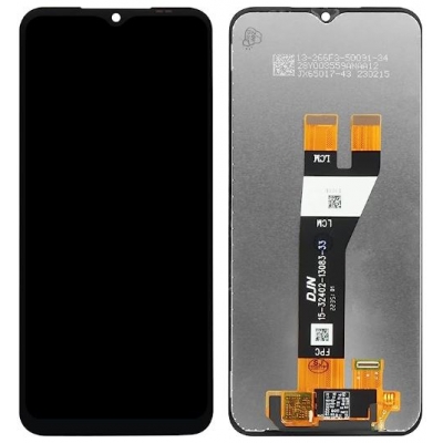 Ekranas Samsung A146 A14 5G 2023 su lietimui jautriu stikliuku Black originalus Ekranas Samsung A146 A14 5G 2023 su lietimui jautriu stikliuku Black originalus