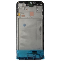 Ekranas Samsung A155 A15 4G / A156 A15 5G su lietimui jautriu stikliuku ir rėmeliu Black originalus (service pack)