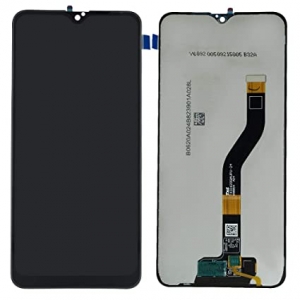 Ekranas Samsung A207F A20s su lietimui jautriu stikliuku Black originalus