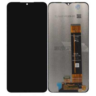 Ekranas Samsung A236 A23 5G su lietimui jautriu stikliuku Black originalus Ekranas Samsung A236 A23 5G su lietimui jautriu stikliuku Black originalus