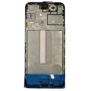 Ekranas Samsung A256 A25 5G su lietimui jautriu stikliuku ir rėmeliu Black originalus (service pack)